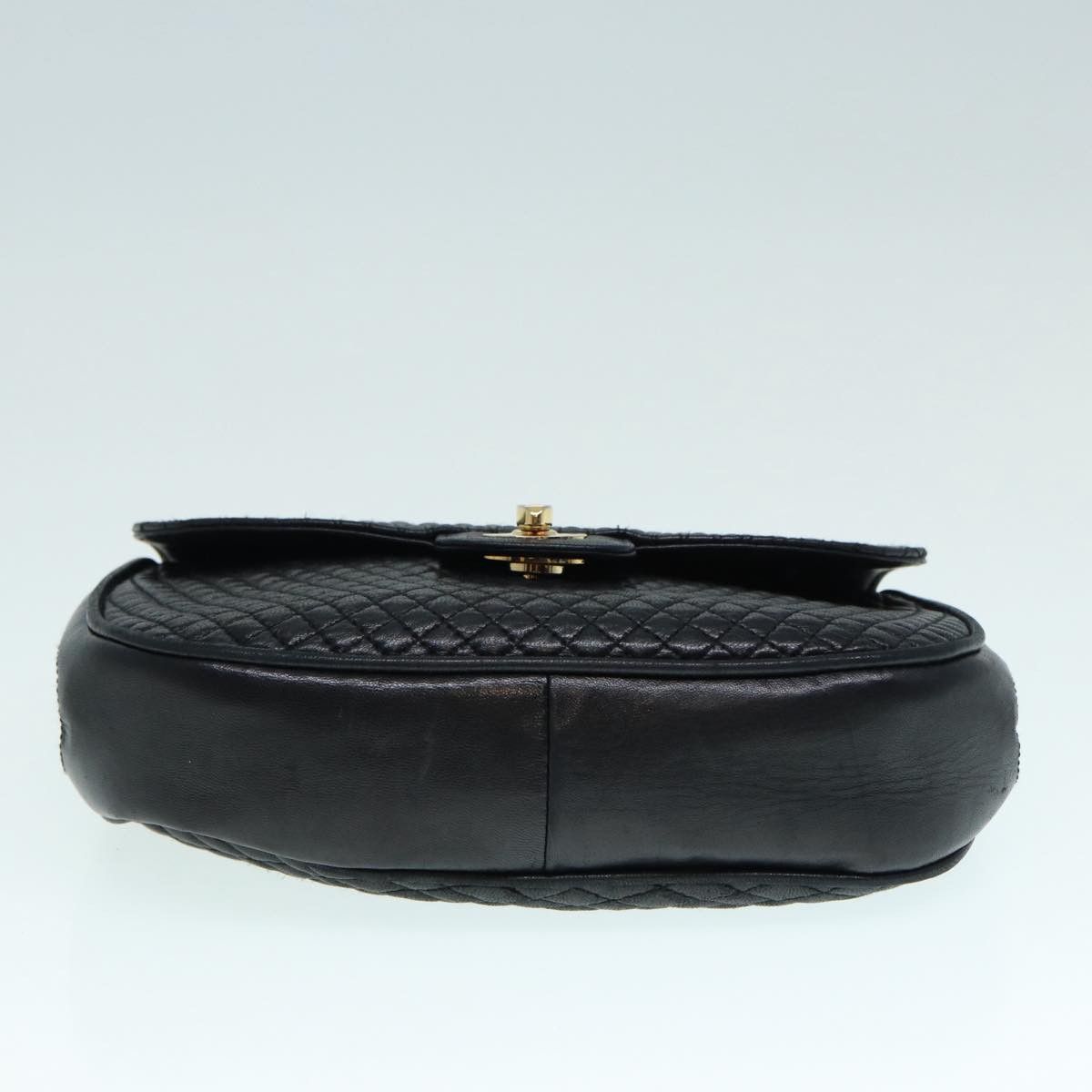Bally Black Leather Shoulder Bag (Pre-Owned) Size ONE SIZE - 4 Thumbnail