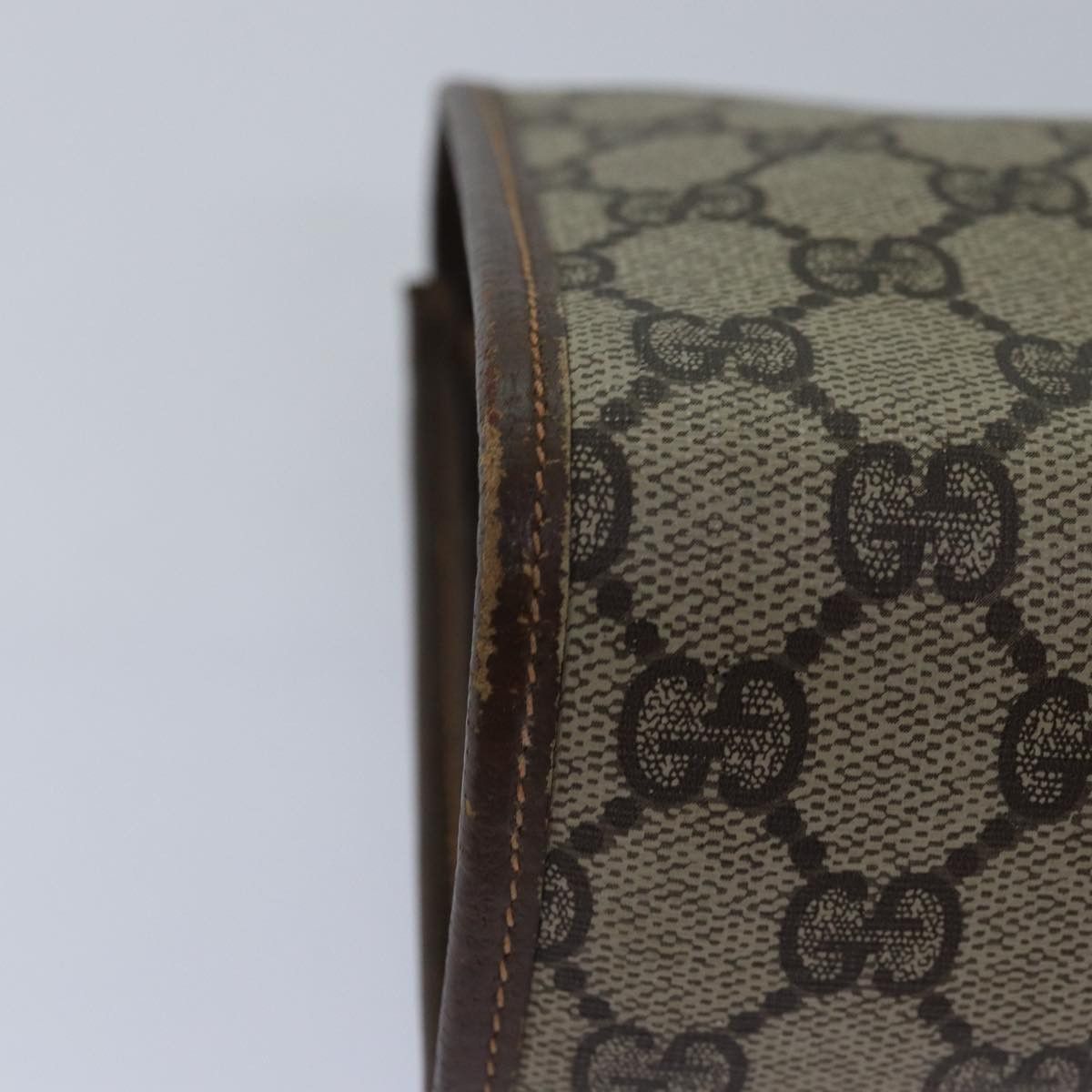Gucci Ophidia Brown Canvas Clutch Bag (Pre-Owned) Size ONE SIZE - 10 Thumbnail
