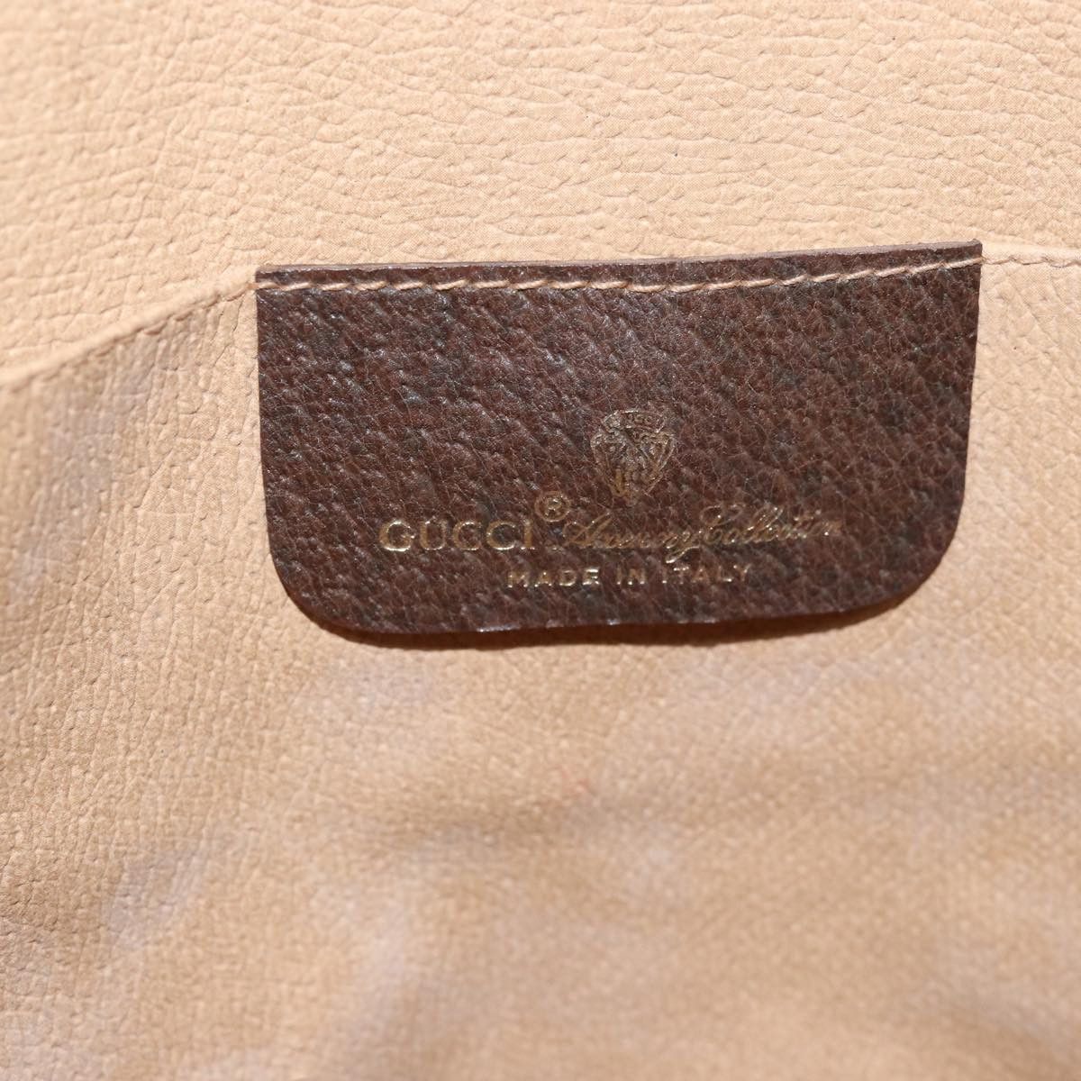 Gucci Ophidia Brown Canvas Clutch Bag (Pre-Owned) Size ONE SIZE - 7 Thumbnail