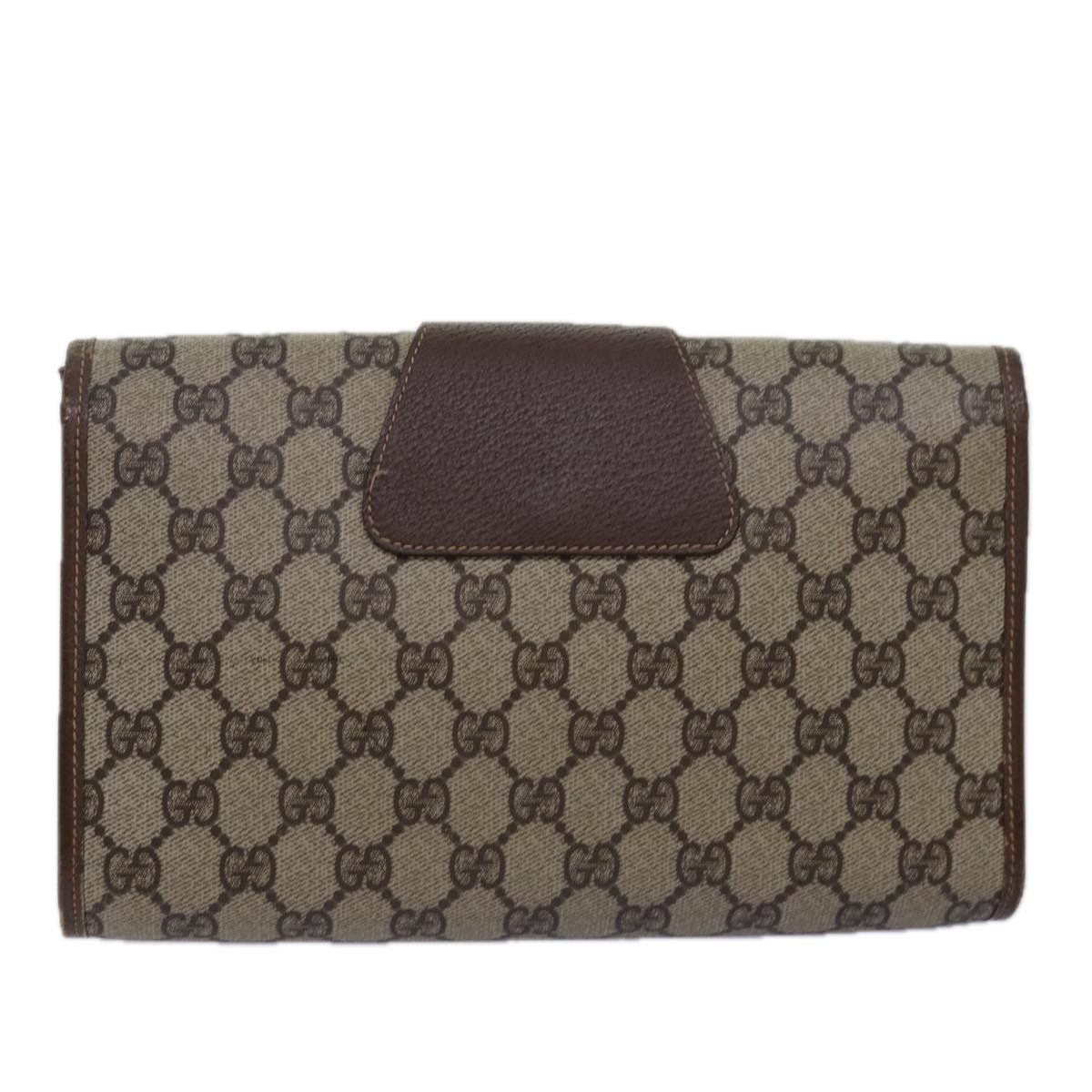 Gucci Ophidia Brown Canvas Clutch Bag (Pre-Owned) Size ONE SIZE - 2 Thumbnail