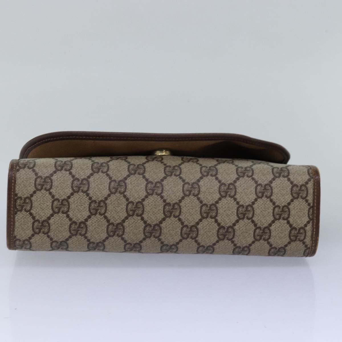 Gucci Ophidia Brown Canvas Clutch Bag (Pre-Owned) Size ONE SIZE - 3 Thumbnail