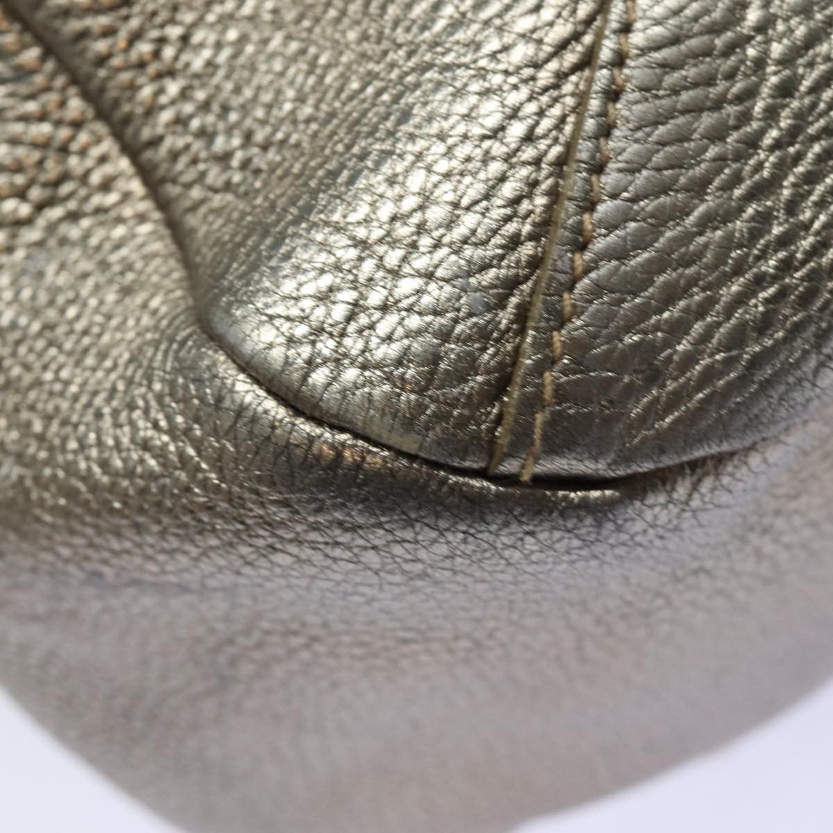Prada Gold Leather Shoulder Bag (Pre-Owned) Size ONE SIZE - 14 Thumbnail