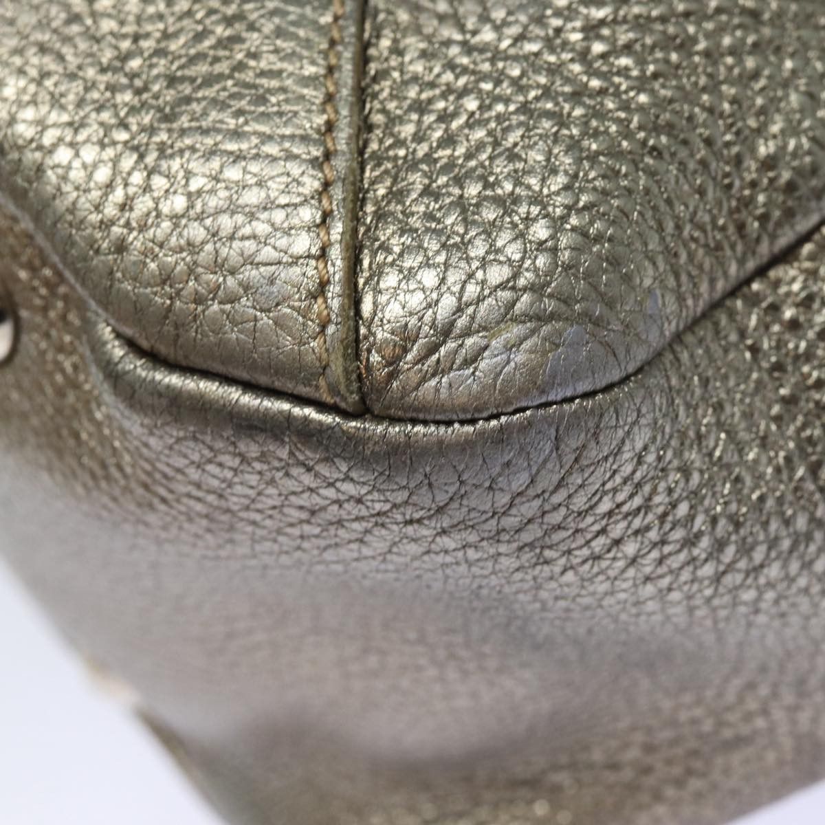 Prada Gold Leather Shoulder Bag (Pre-Owned) Size ONE SIZE - 15 Thumbnail