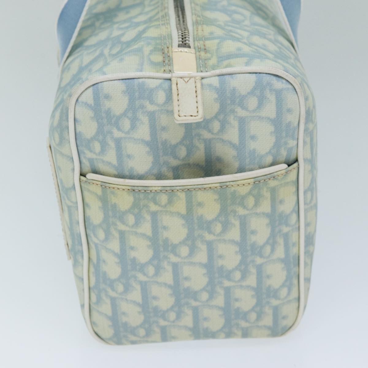 Dior Trotter Blue Canvas Handbag (Pre-Owned) Size ONE SIZE - 16 Thumbnail