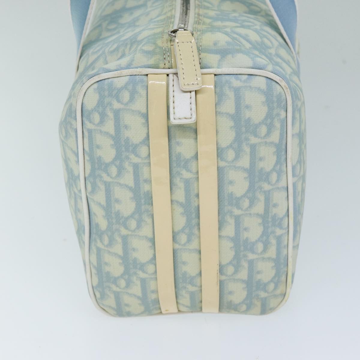 Dior Trotter Blue Canvas Handbag (Pre-Owned) Size ONE SIZE - 12 Thumbnail