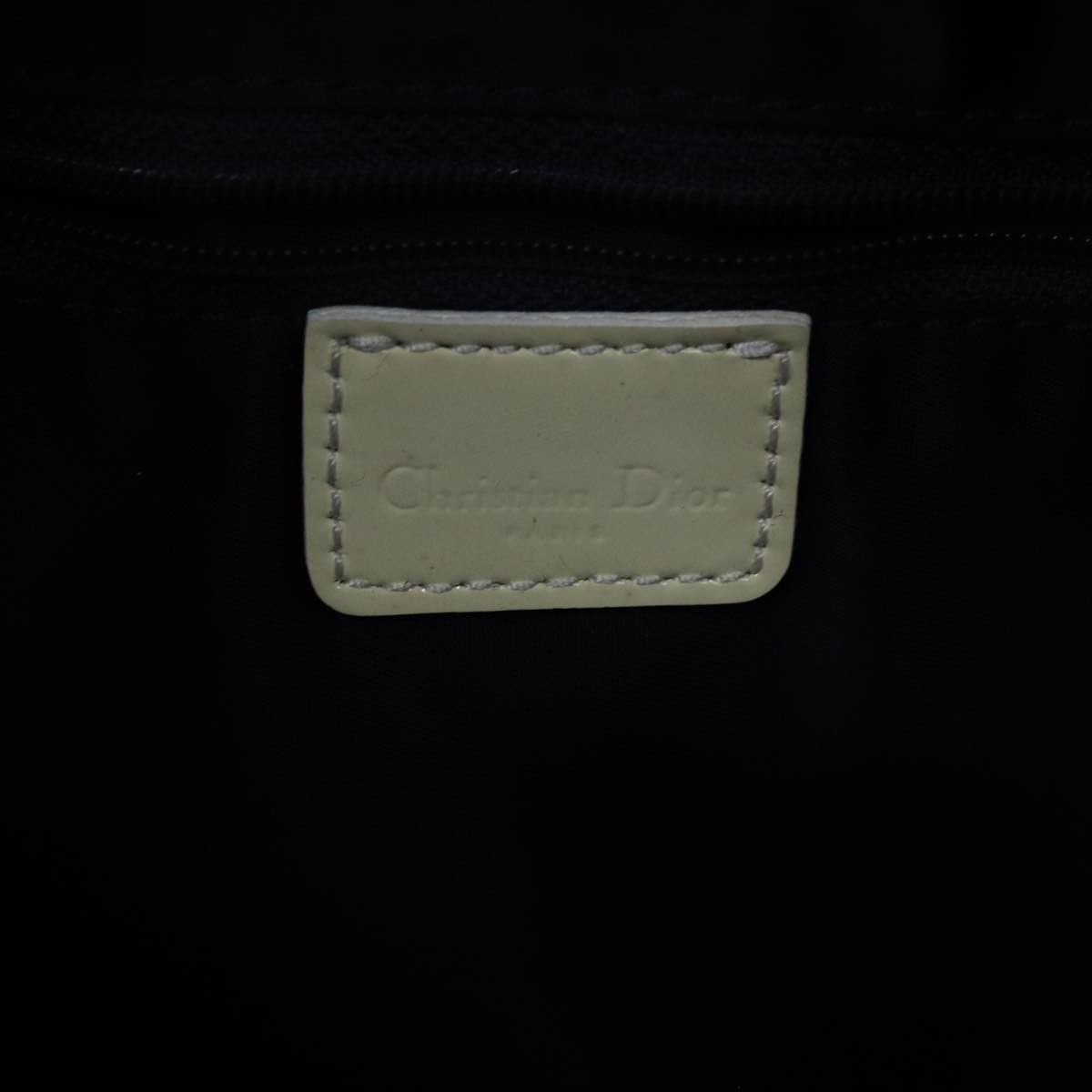 Dior Trotter Blue Canvas Handbag (Pre-Owned) Size ONE SIZE - 7 Thumbnail