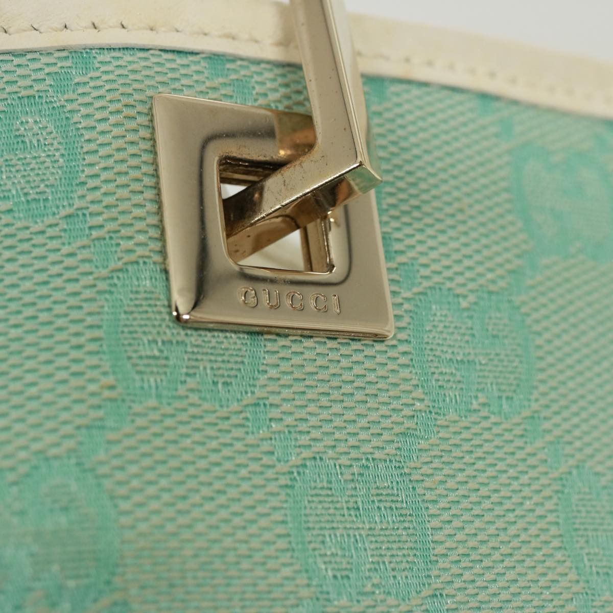 Gucci Gg Canvas Blue Canvas Shoulder Bag (Pre-Owned) Size ONE SIZE - 17 Thumbnail