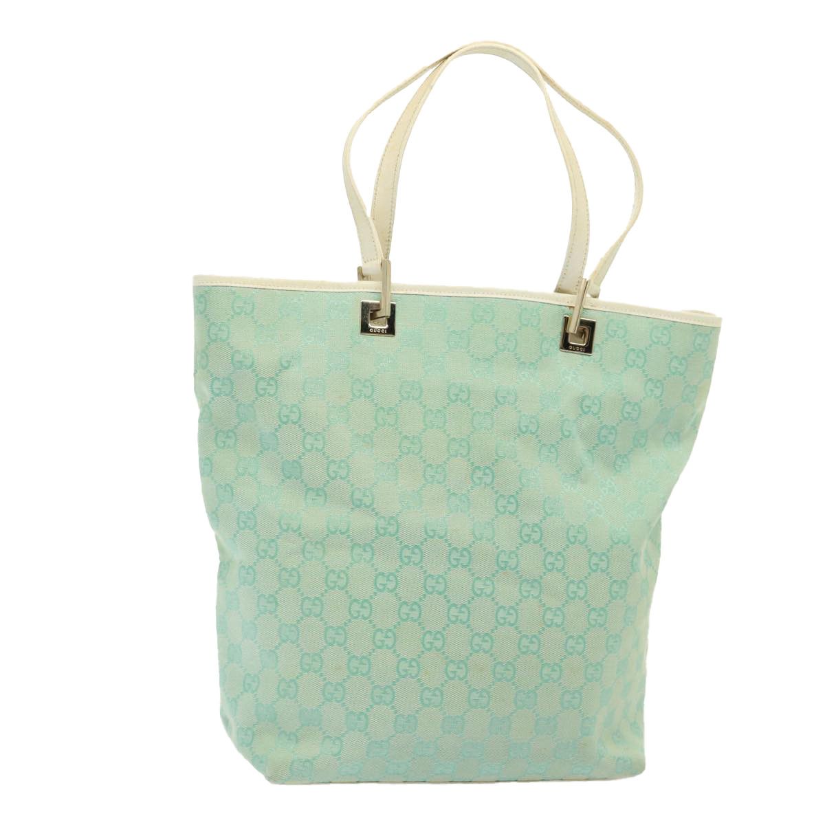 Gucci Gg Canvas Blue Canvas Shoulder Bag (Pre-Owned) Size ONE SIZE - 14 Thumbnail