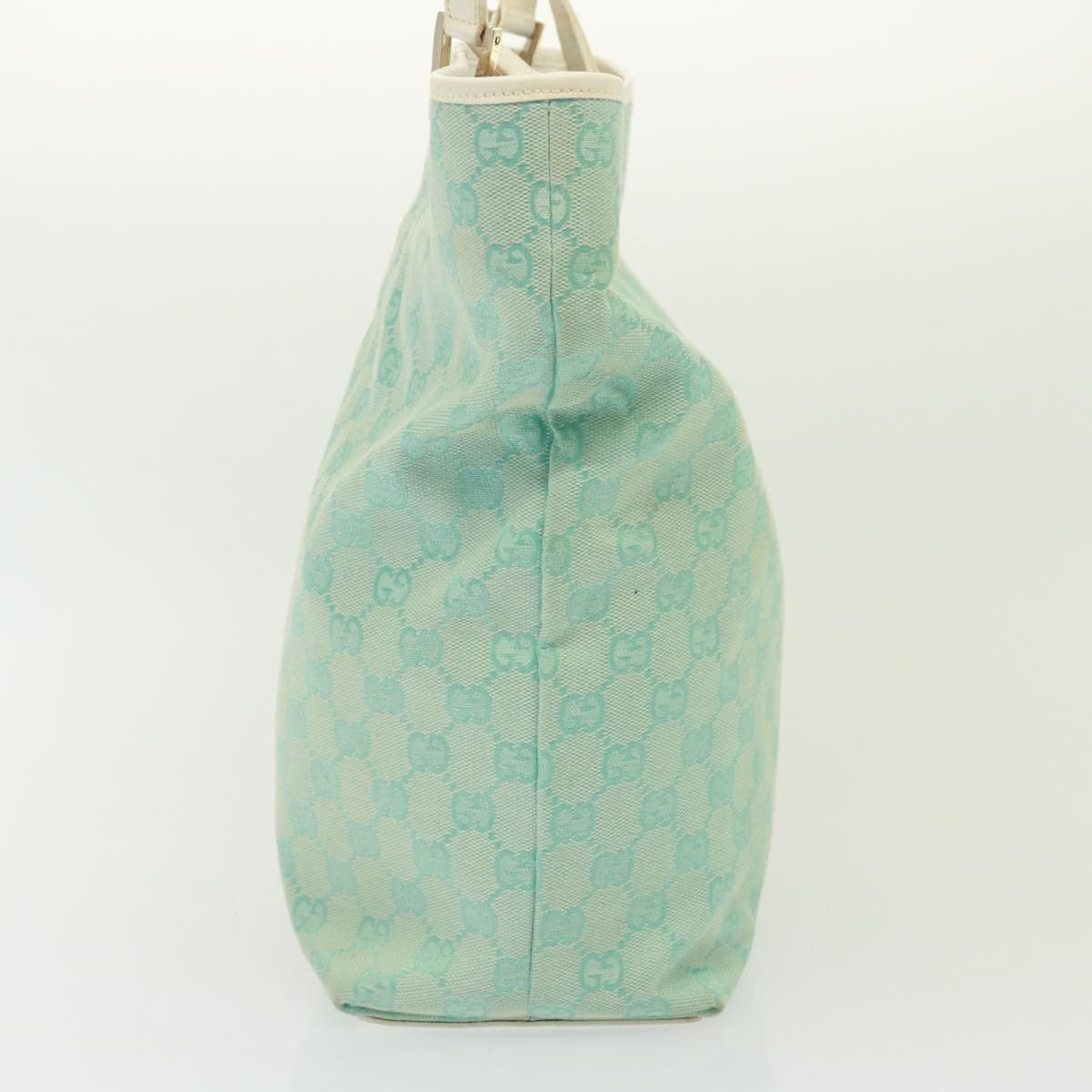 Gucci Gg Canvas Blue Canvas Shoulder Bag (Pre-Owned) Size ONE SIZE - 4 Thumbnail