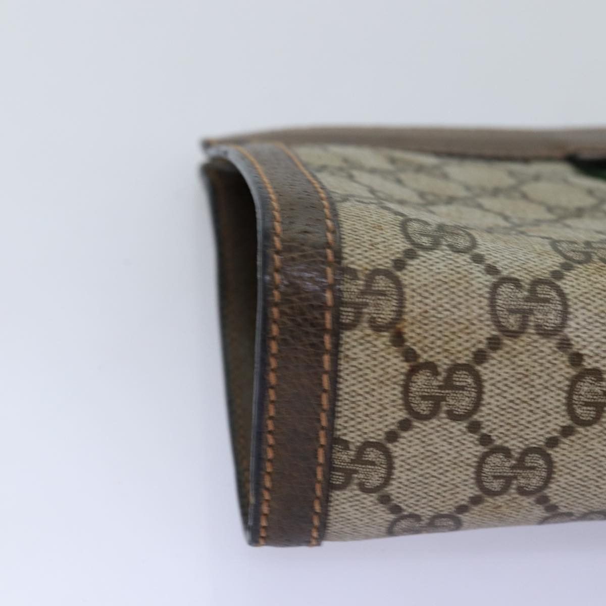 Gucci Gg Canvas Beige Canvas Clutch Bag (Pre-Owned) Size ONE SIZE - 10 Thumbnail