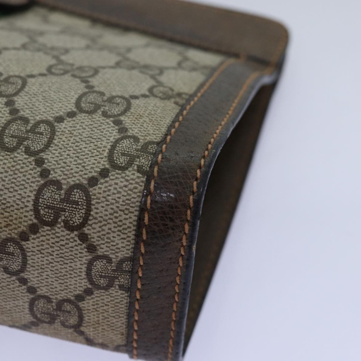 Gucci Gg Canvas Beige Canvas Clutch Bag (Pre-Owned) Size ONE SIZE - 13 Thumbnail