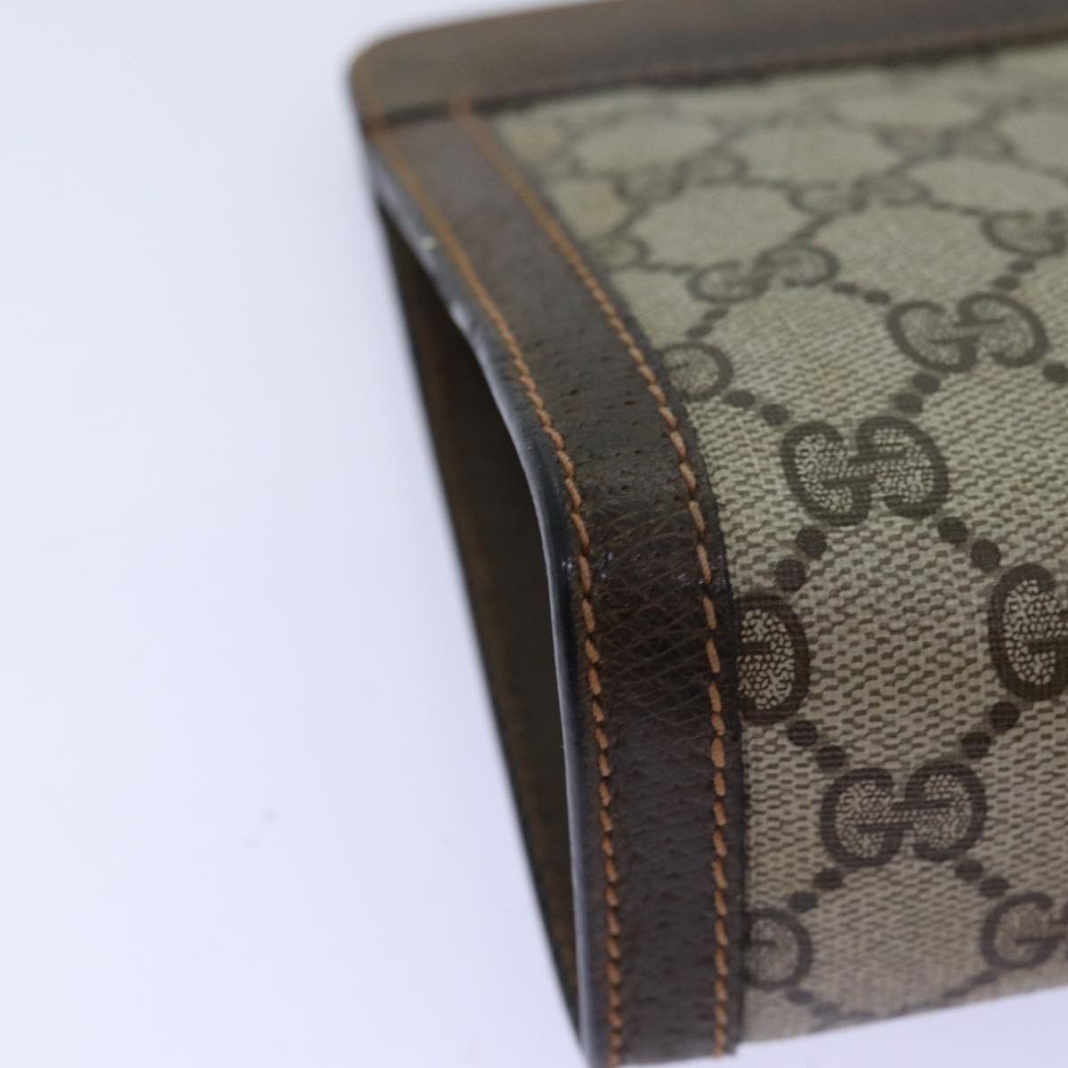 Gucci Gg Canvas Beige Canvas Clutch Bag (Pre-Owned) Size ONE SIZE - 12 Thumbnail