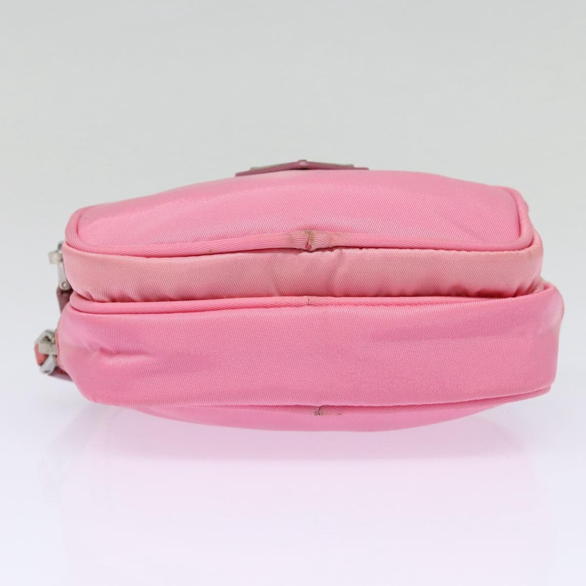 Prada Tessuto Pink Synthetic Handbag (Pre-Owned) Size ONE SIZE - 11 Thumbnail