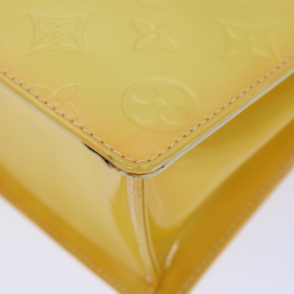 Louis Vuitton Spring Street Yellow Patent Leather Handbag (Pre-Owned) Size ONE SIZE - 13 Thumbnail