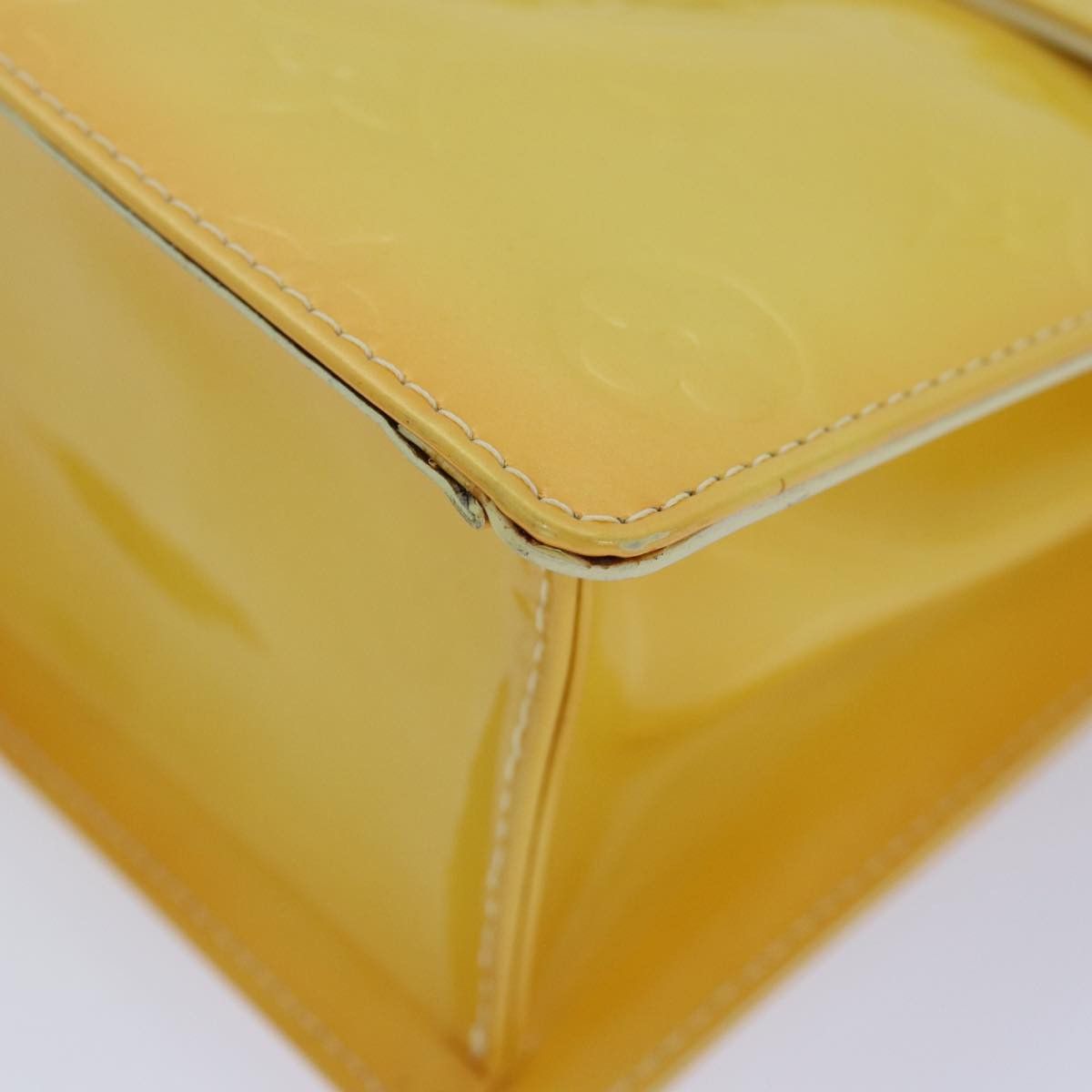 Louis Vuitton Spring Street Yellow Patent Leather Handbag (Pre-Owned) Size ONE SIZE - 5 Thumbnail