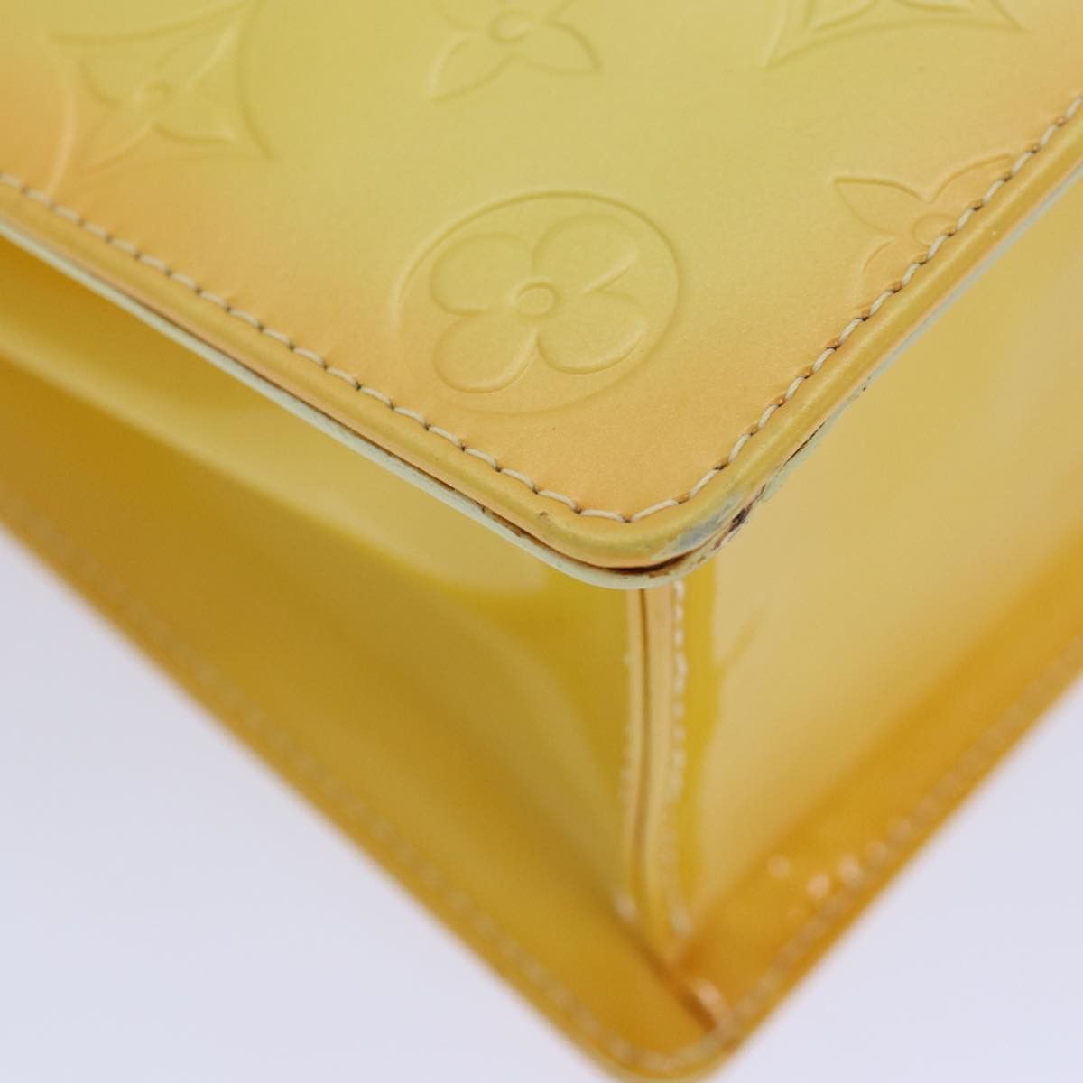 Louis Vuitton Spring Street Yellow Patent Leather Handbag (Pre-Owned) Size ONE SIZE - 15 Thumbnail