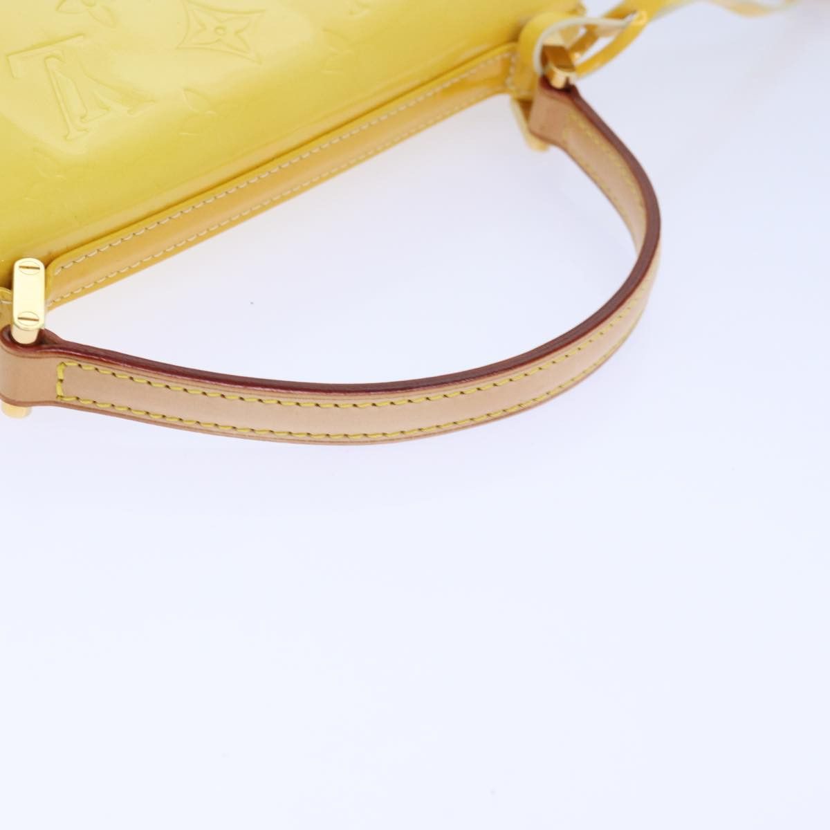 Louis Vuitton Spring Street Yellow Patent Leather Handbag (Pre-Owned) Size ONE SIZE - 4 Thumbnail