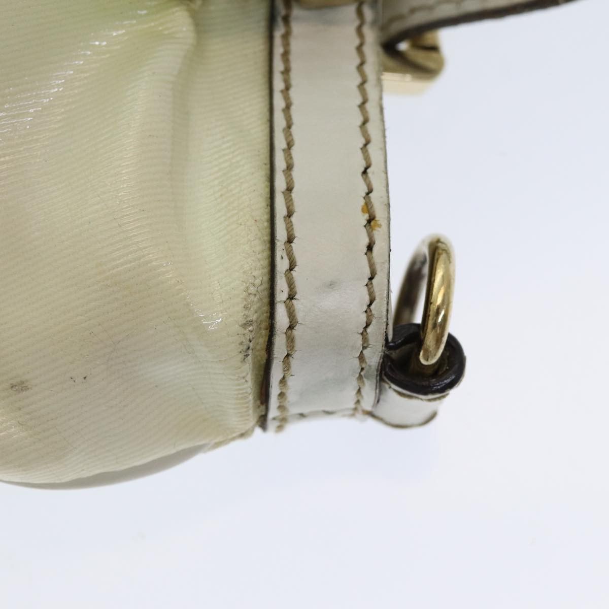 Gucci Ophidia White Canvas Handbag (Pre-Owned) Size ONE SIZE - 13 Thumbnail