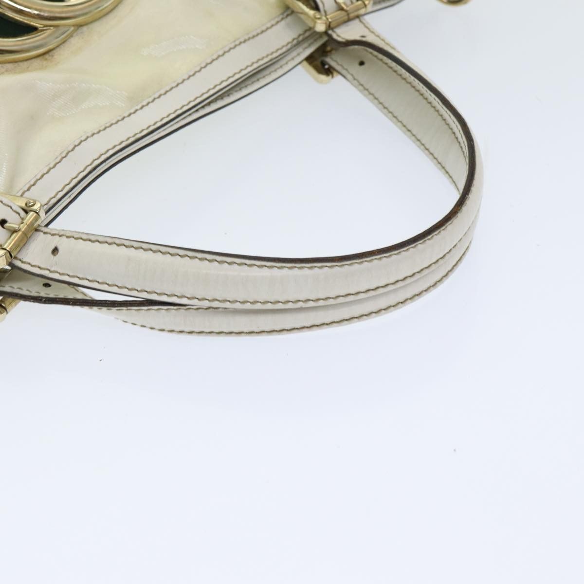 Gucci Ophidia White Canvas Handbag (Pre-Owned) Size ONE SIZE - 12 Thumbnail