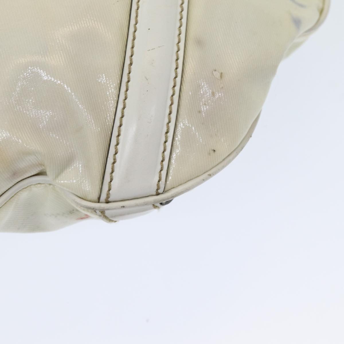 Gucci Ophidia White Canvas Handbag (Pre-Owned) Size ONE SIZE - 17 Thumbnail