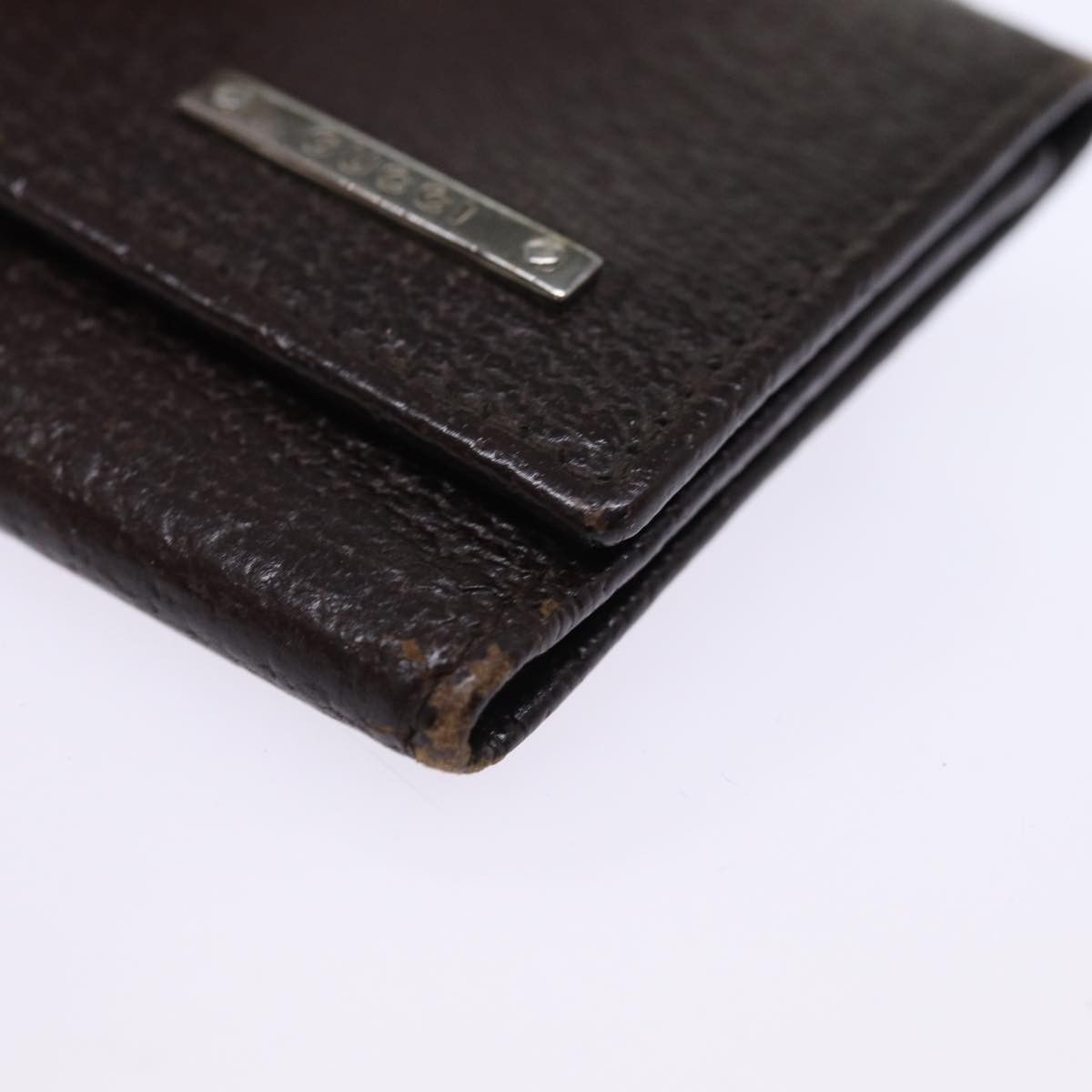 Gucci -- Brown Leather Wallet (Pre-Owned) Size ONE SIZE - 8 Thumbnail