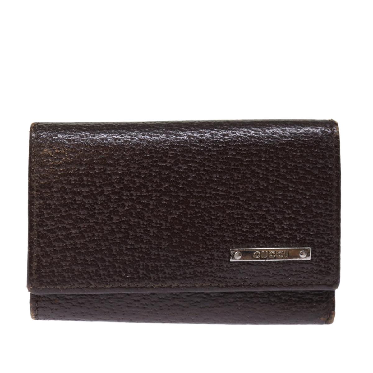 Gucci -- Brown Leather Wallet (Pre-Owned) Size ONE SIZE - 12 Thumbnail