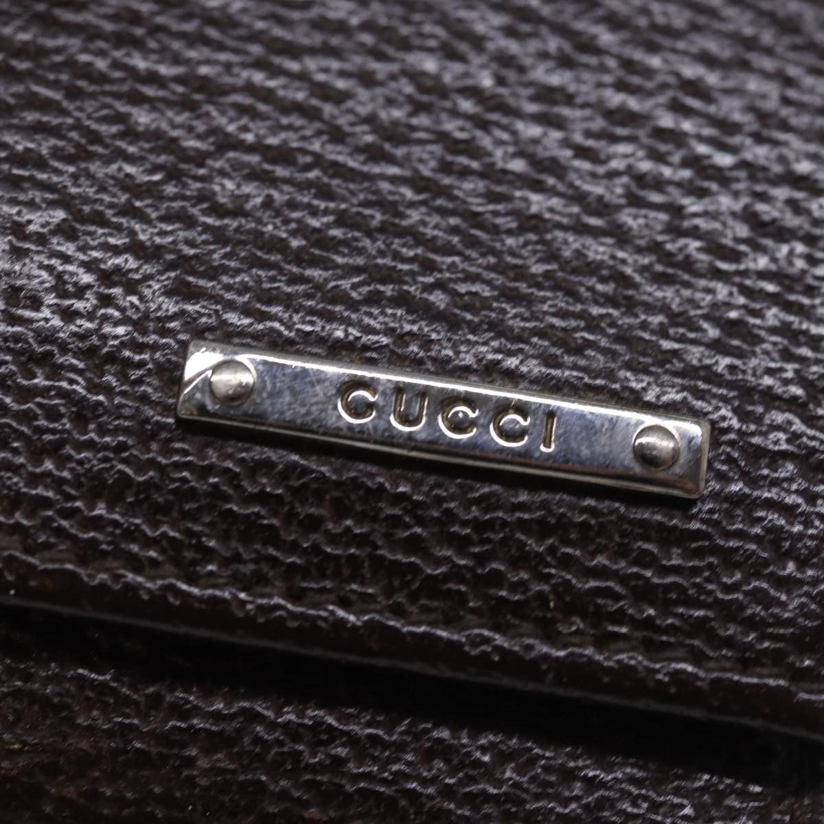 Gucci -- Brown Leather Wallet (Pre-Owned) Size ONE SIZE - 11 Thumbnail