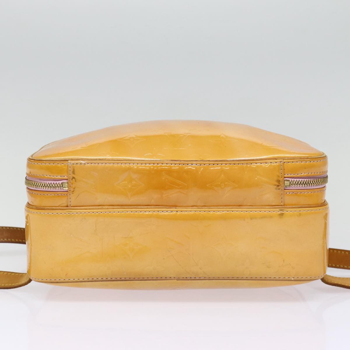 Louis Vuitton Marshmallow Beige Patent Leather Backpack Bag (Pre-Owned) Size ONE SIZE - 16 Thumbnail