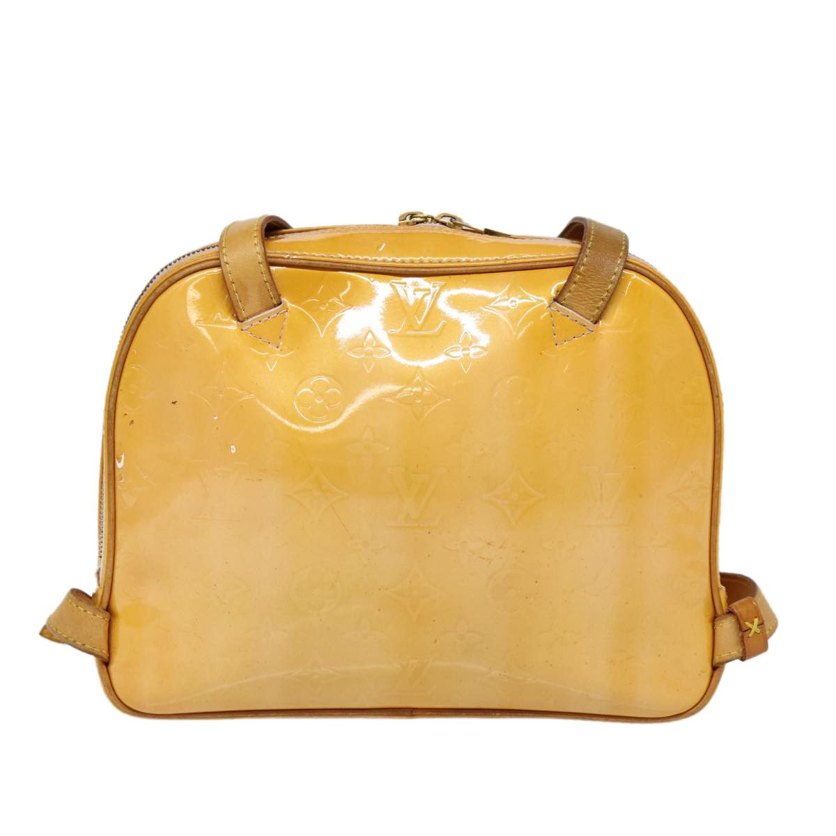 Louis Vuitton Marshmallow Beige Patent Leather Backpack Bag (Pre-Owned) Size ONE SIZE - 2 Thumbnail