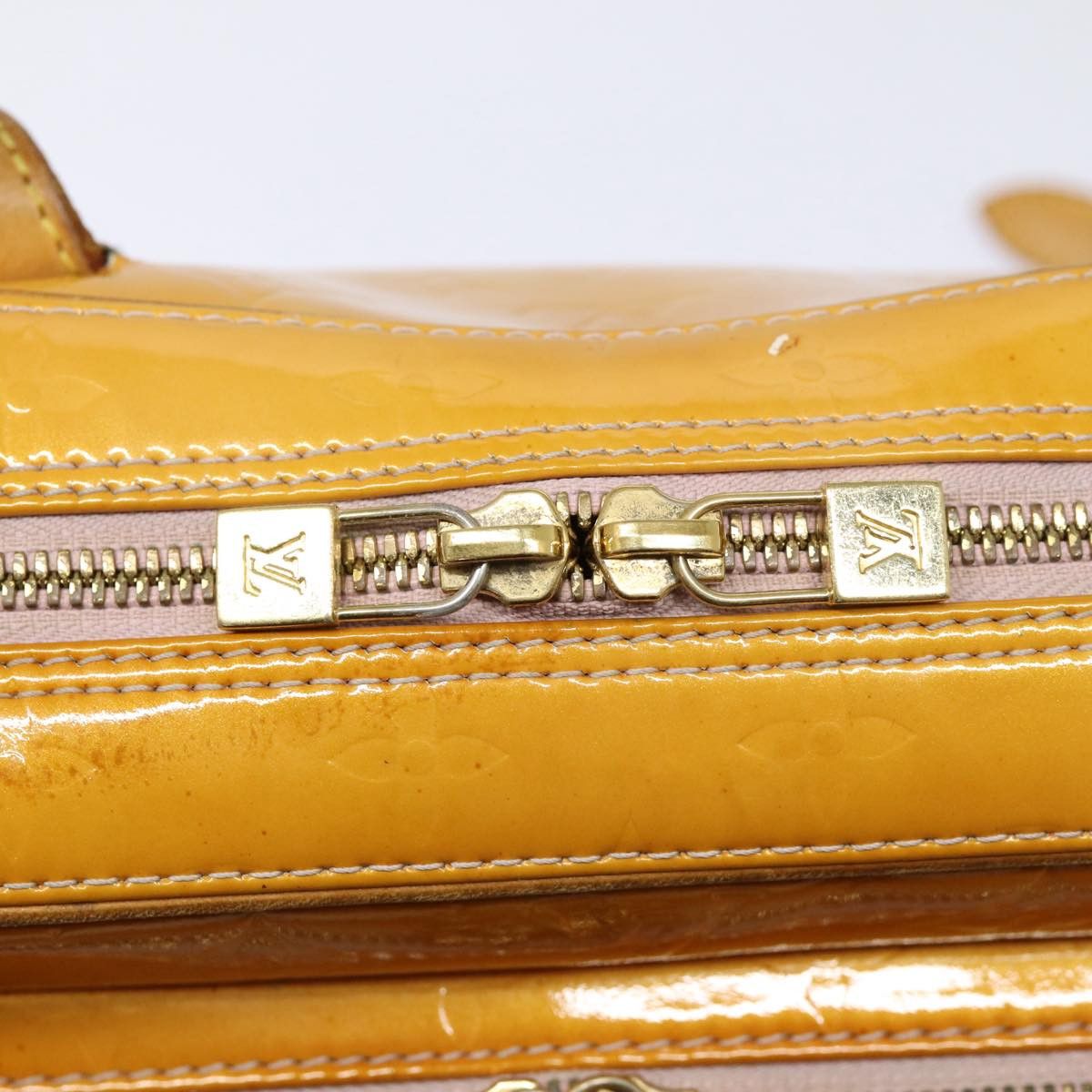 Louis Vuitton Marshmallow Beige Patent Leather Backpack Bag (Pre-Owned) Size ONE SIZE - 6 Thumbnail