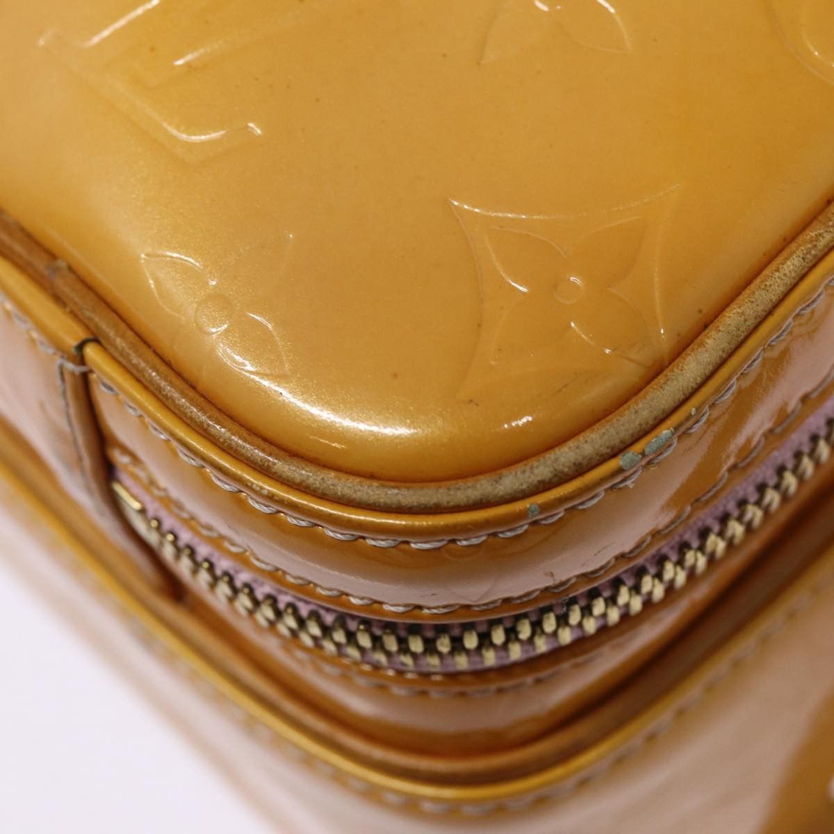 Louis Vuitton Marshmallow Beige Patent Leather Backpack Bag (Pre-Owned) Size ONE SIZE - 12 Thumbnail