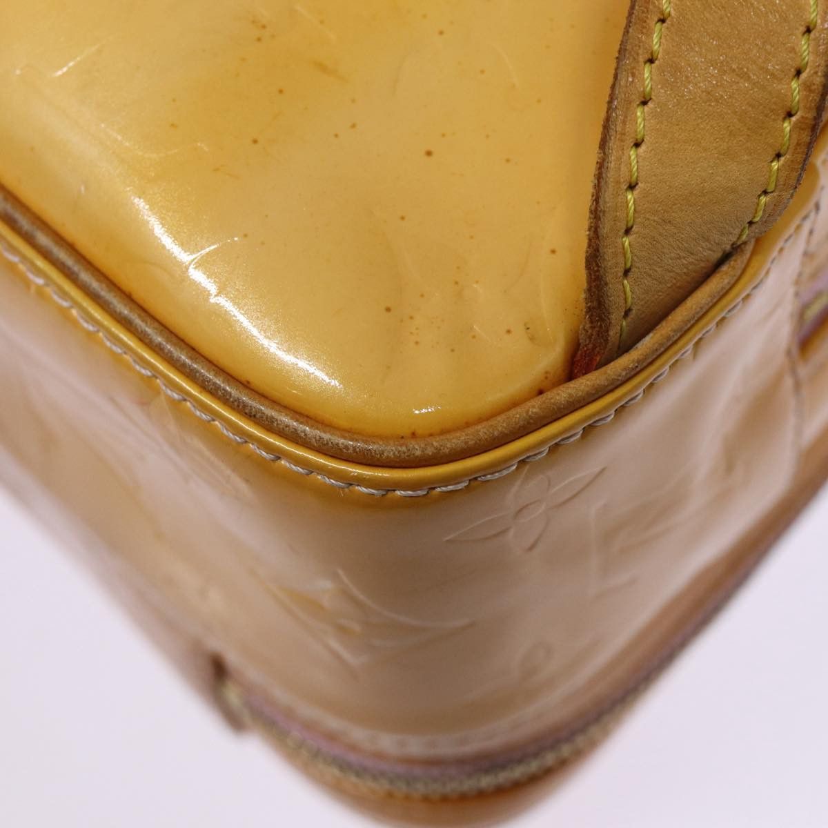 Louis Vuitton Marshmallow Beige Patent Leather Backpack Bag (Pre-Owned) Size ONE SIZE - 5 Thumbnail