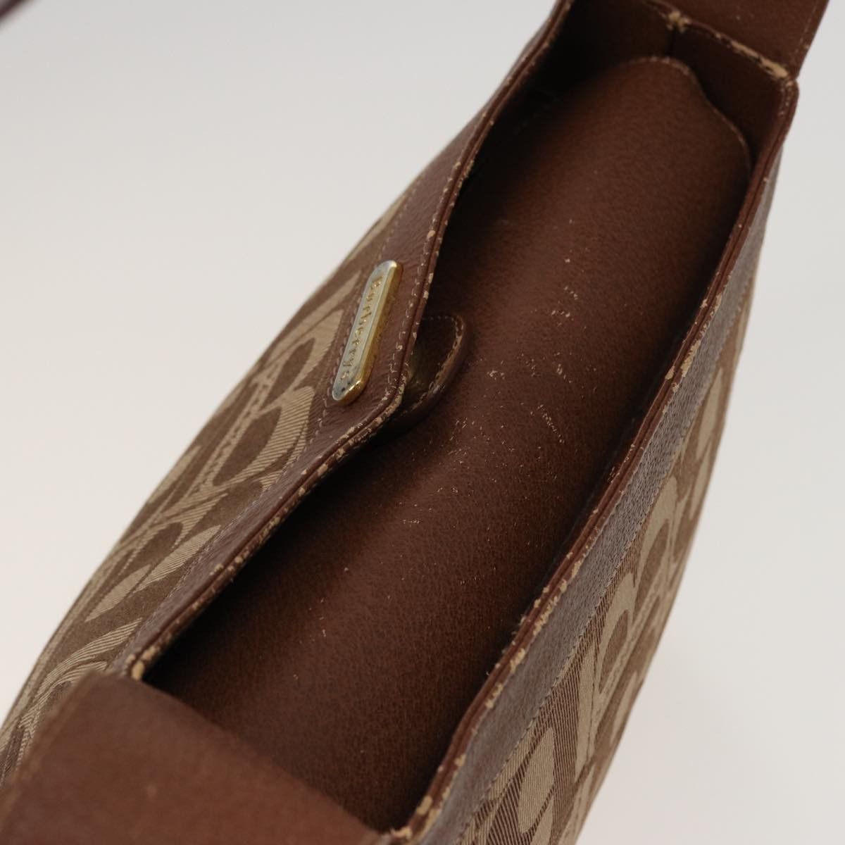 Burberry Brown Canvas Shoulder Bag (Pre-Owned) Size ONE SIZE - 17 Thumbnail