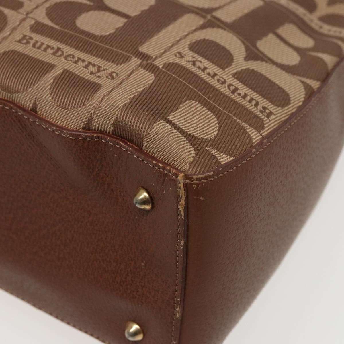 Burberry Brown Canvas Shoulder Bag (Pre-Owned) Size ONE SIZE - 13 Thumbnail