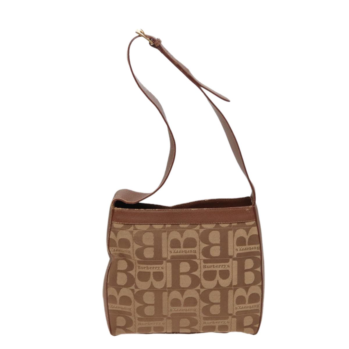 Burberry Brown Canvas Shoulder Bag (Pre-Owned) Size ONE SIZE - 2 Thumbnail
