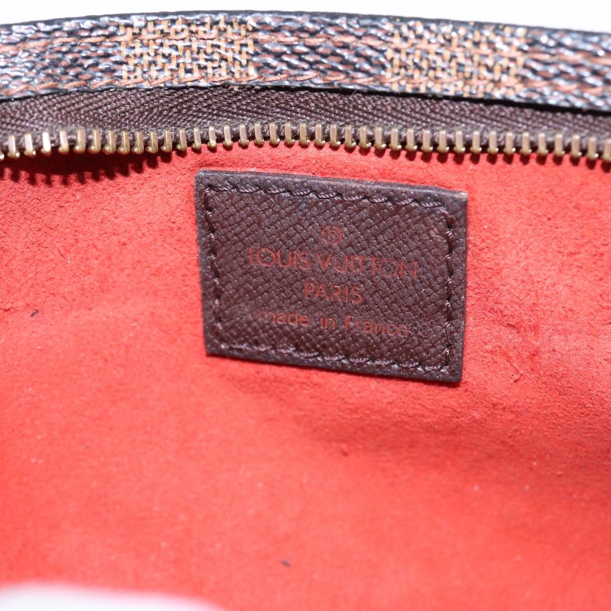 Louis Vuitton Poche Toilette Brown Canvas Clutch Bag (Pre-Owned) Size ONE SIZE - 7 Thumbnail