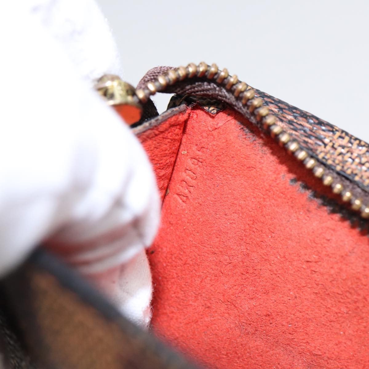 Louis Vuitton Poche Toilette Brown Canvas Clutch Bag (Pre-Owned) Size ONE SIZE - 6 Thumbnail