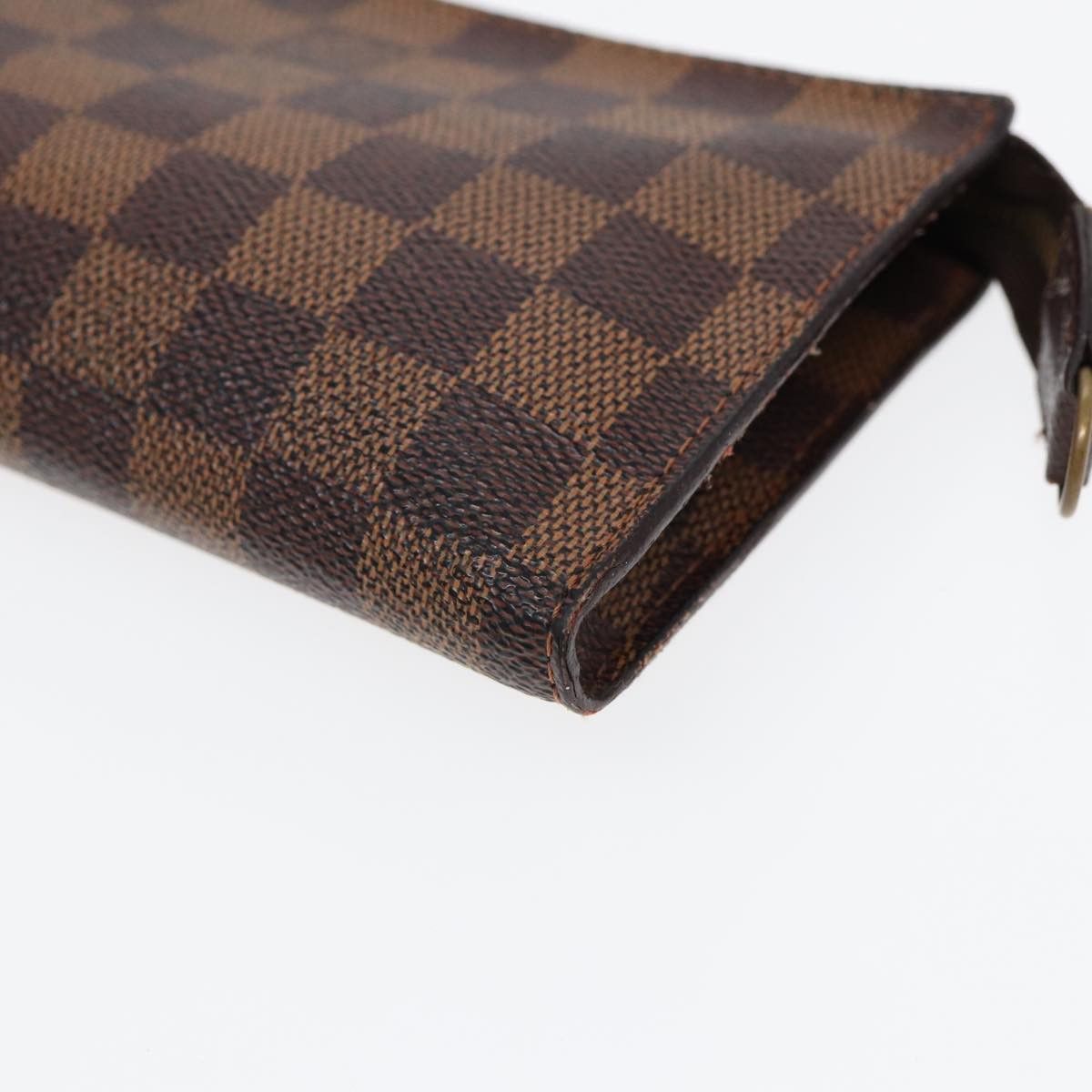 Louis Vuitton Poche Toilette Brown Canvas Clutch Bag (Pre-Owned) Size ONE SIZE - 10 Thumbnail