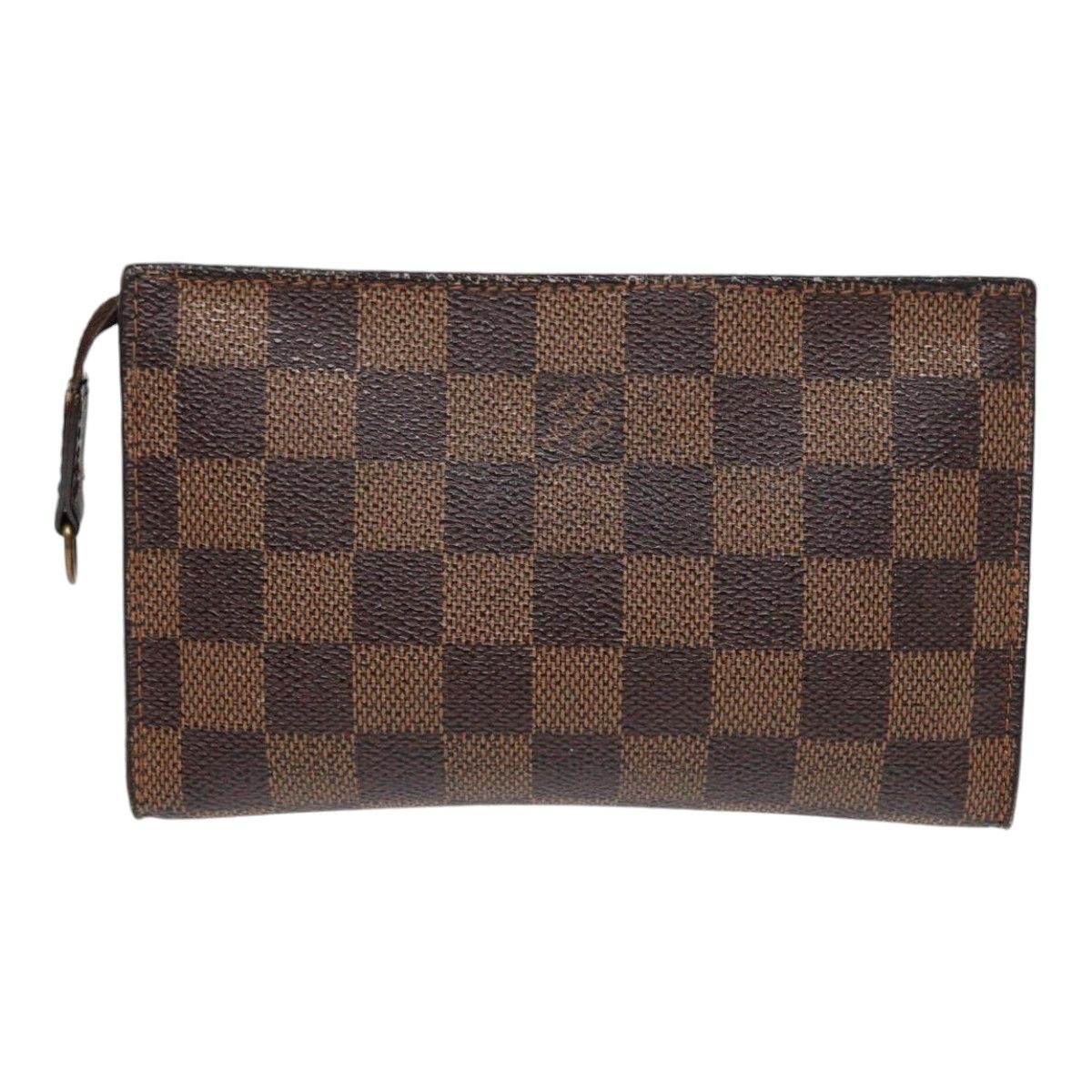 Louis Vuitton Poche Toilette Brown Canvas Clutch Bag (Pre-Owned) Size ONE SIZE - 2 Thumbnail