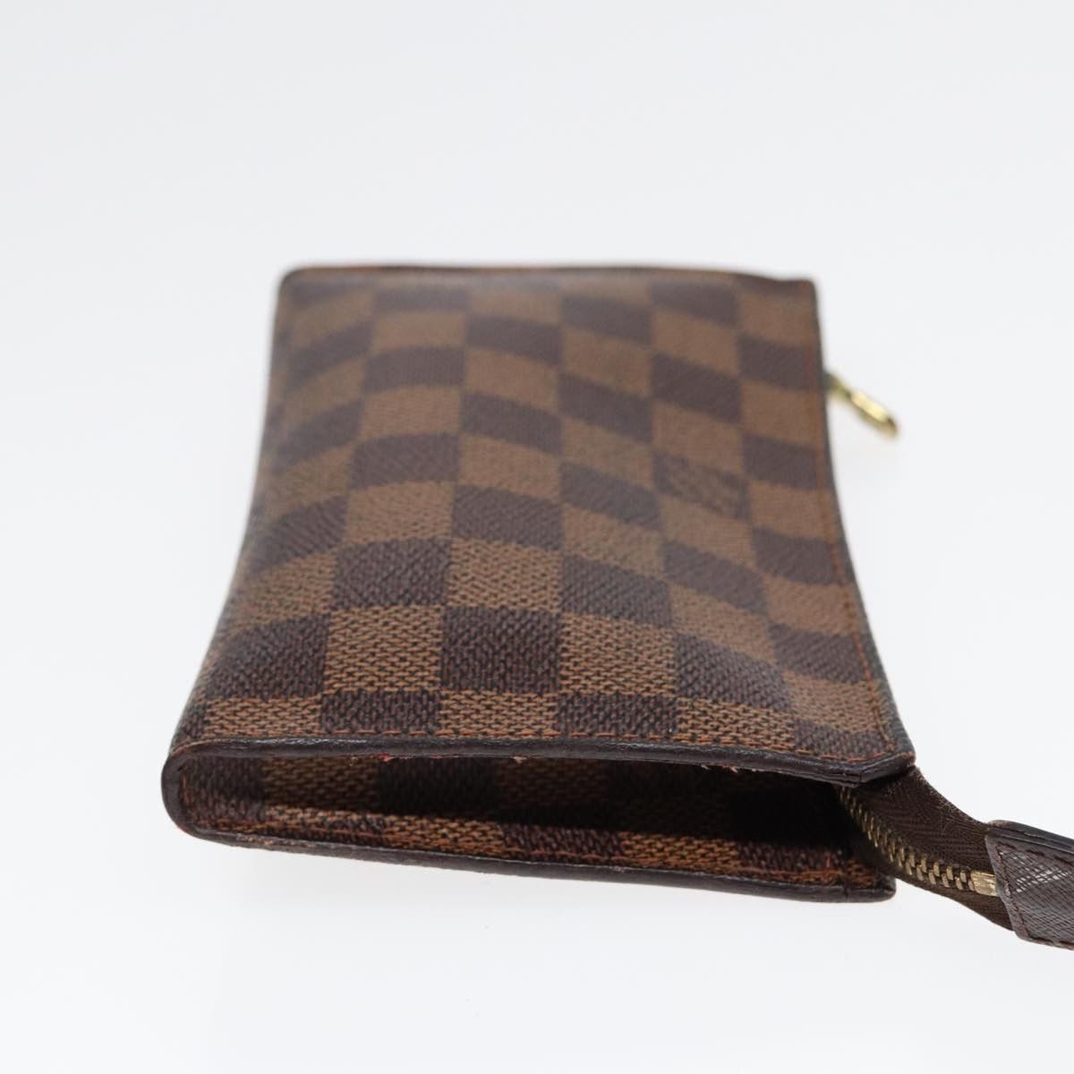 Louis Vuitton Poche Toilette Brown Canvas Clutch Bag (Pre-Owned) Size ONE SIZE - 9 Thumbnail