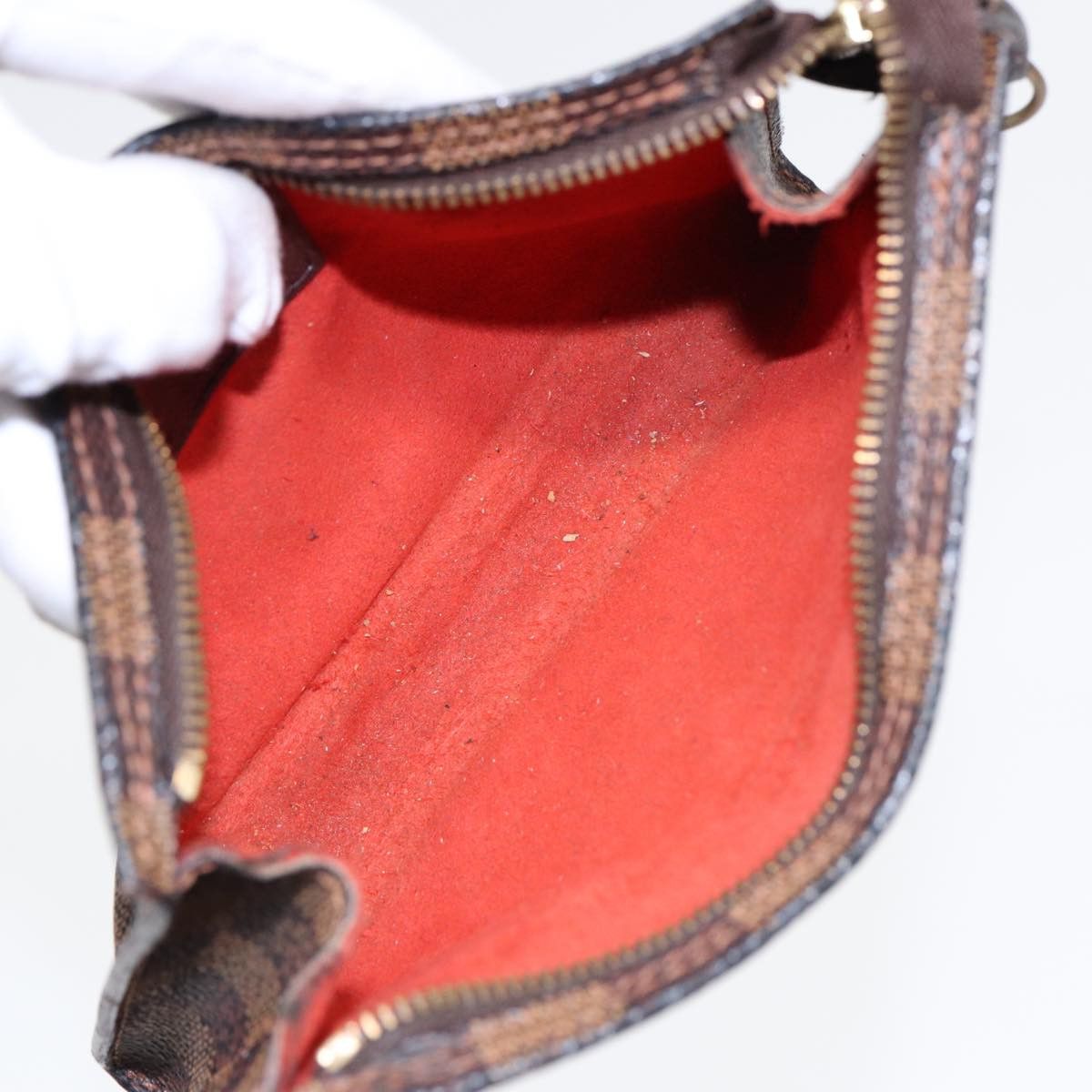 Louis Vuitton Poche Toilette Brown Canvas Clutch Bag (Pre-Owned) Size ONE SIZE - 16 Thumbnail