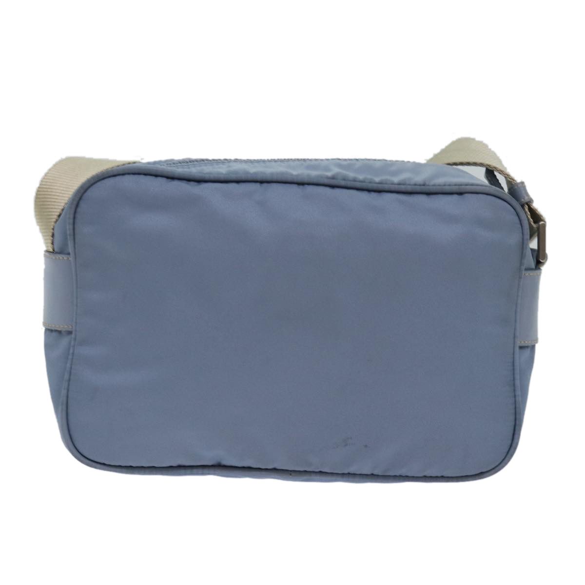 Prada Tessuto Blue Leather Shoulder Bag (Pre-Owned) Size ONE SIZE - 2 Thumbnail