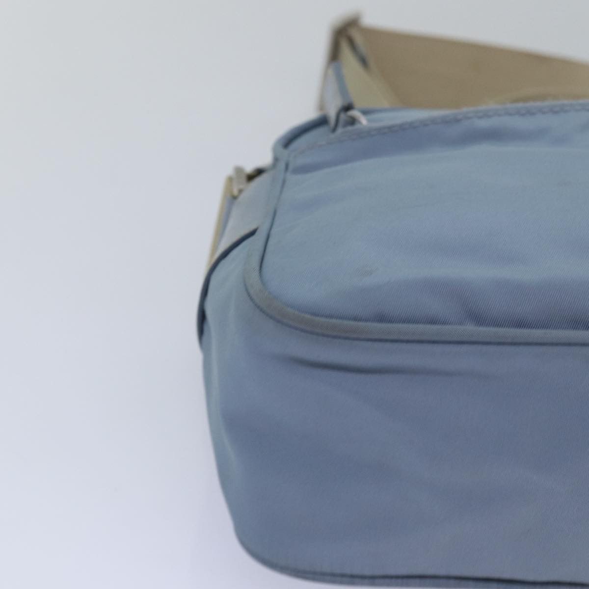 Prada Tessuto Blue Leather Shoulder Bag (Pre-Owned) Size ONE SIZE - 15 Thumbnail