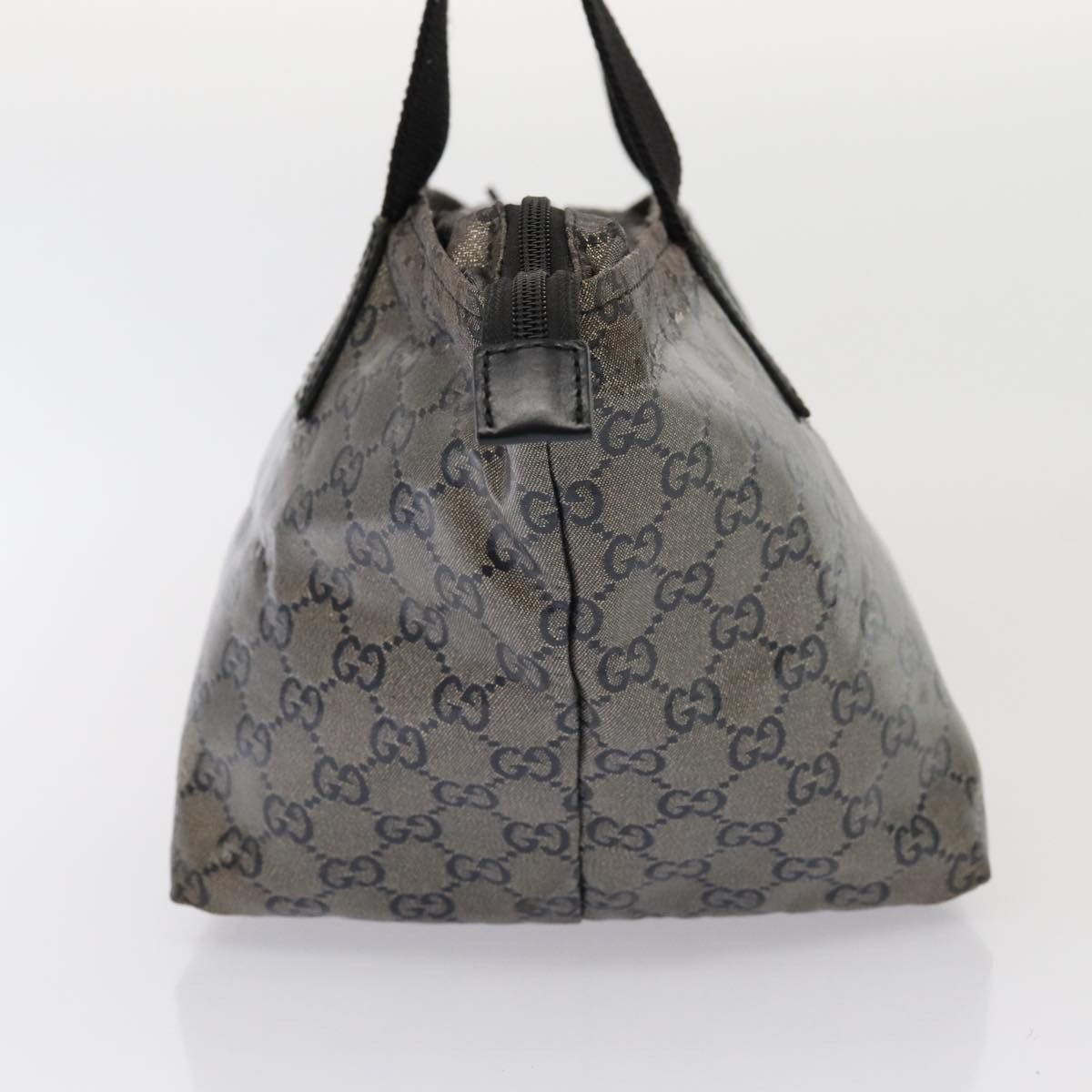 Gucci Gg Canvas Black Canvas Tote Bag (Pre-Owned) Size ONE SIZE - 13 Thumbnail