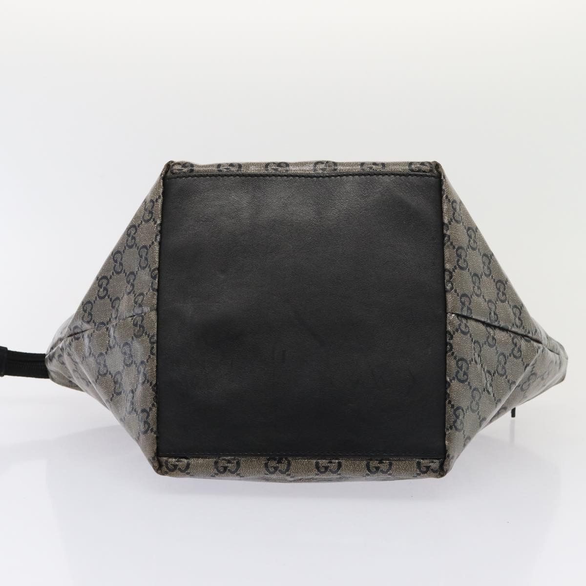 Gucci Gg Canvas Black Canvas Tote Bag (Pre-Owned) Size ONE SIZE - 3 Thumbnail