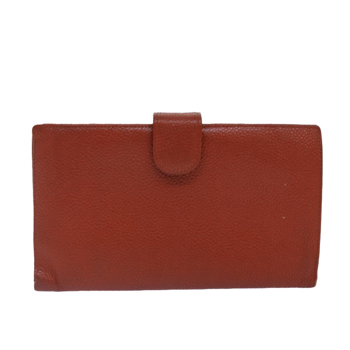 Chanel Porte Carte Orange Leather Wallet (Pre-Owned) Size ONE SIZE - 2 Thumbnail