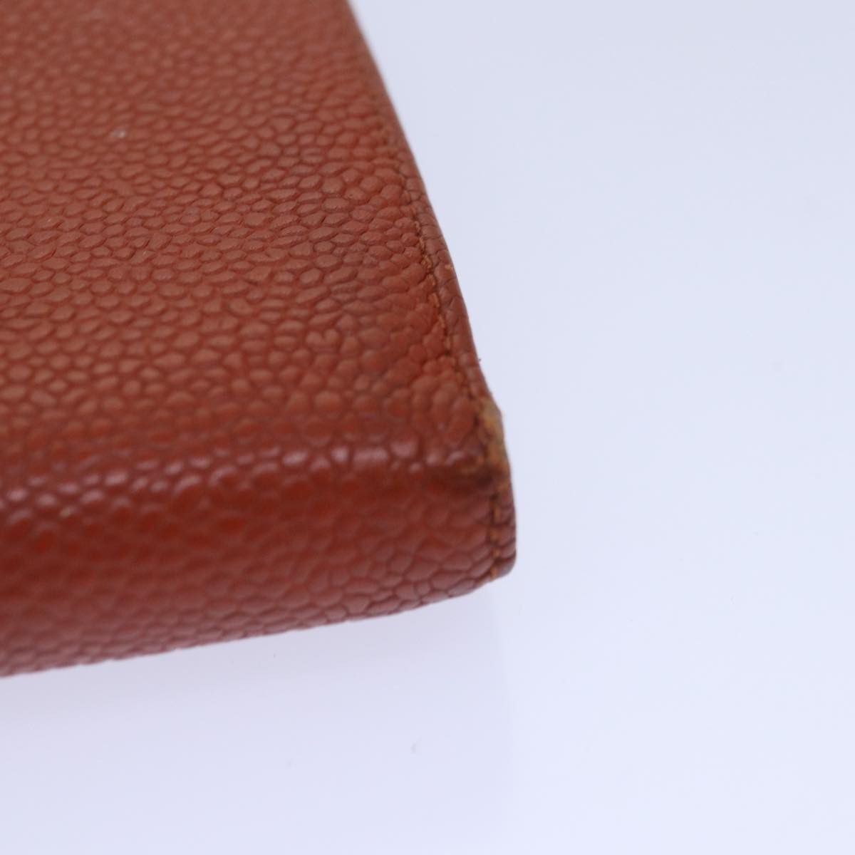 Chanel Porte Carte Orange Leather Wallet (Pre-Owned) Size ONE SIZE - 13 Thumbnail