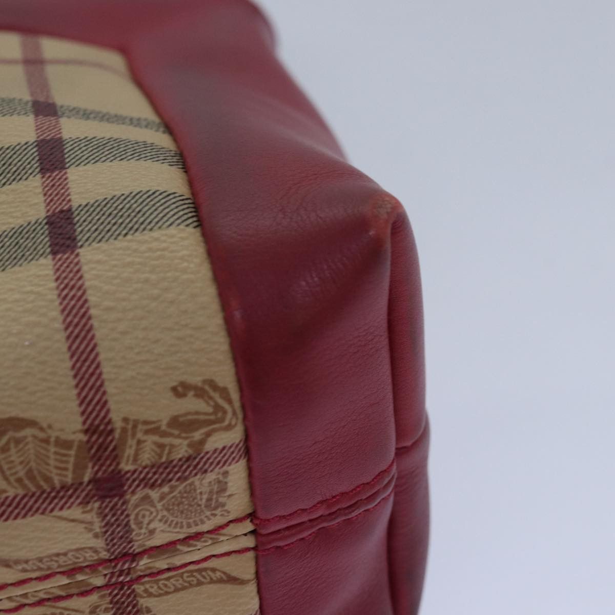 Burberry Nova Check Beige Canvas Shoulder Bag (Pre-Owned) Size ONE SIZE - 17 Thumbnail