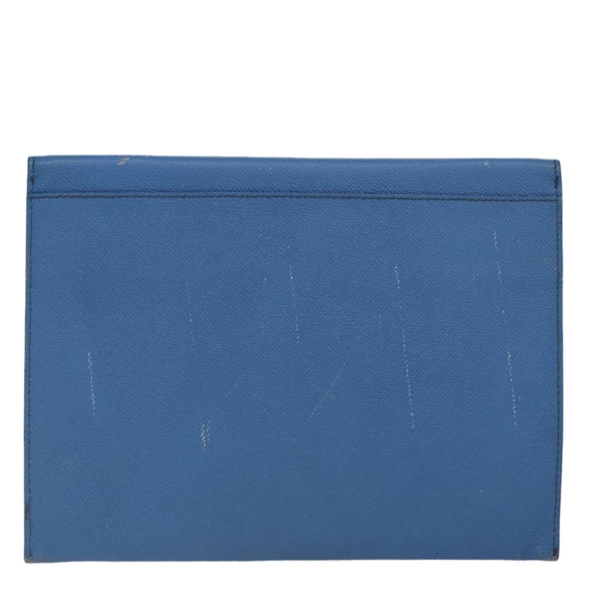 Burberry Blue Leather Clutch Bag (Pre-Owned) Size ONE SIZE - 2 Thumbnail