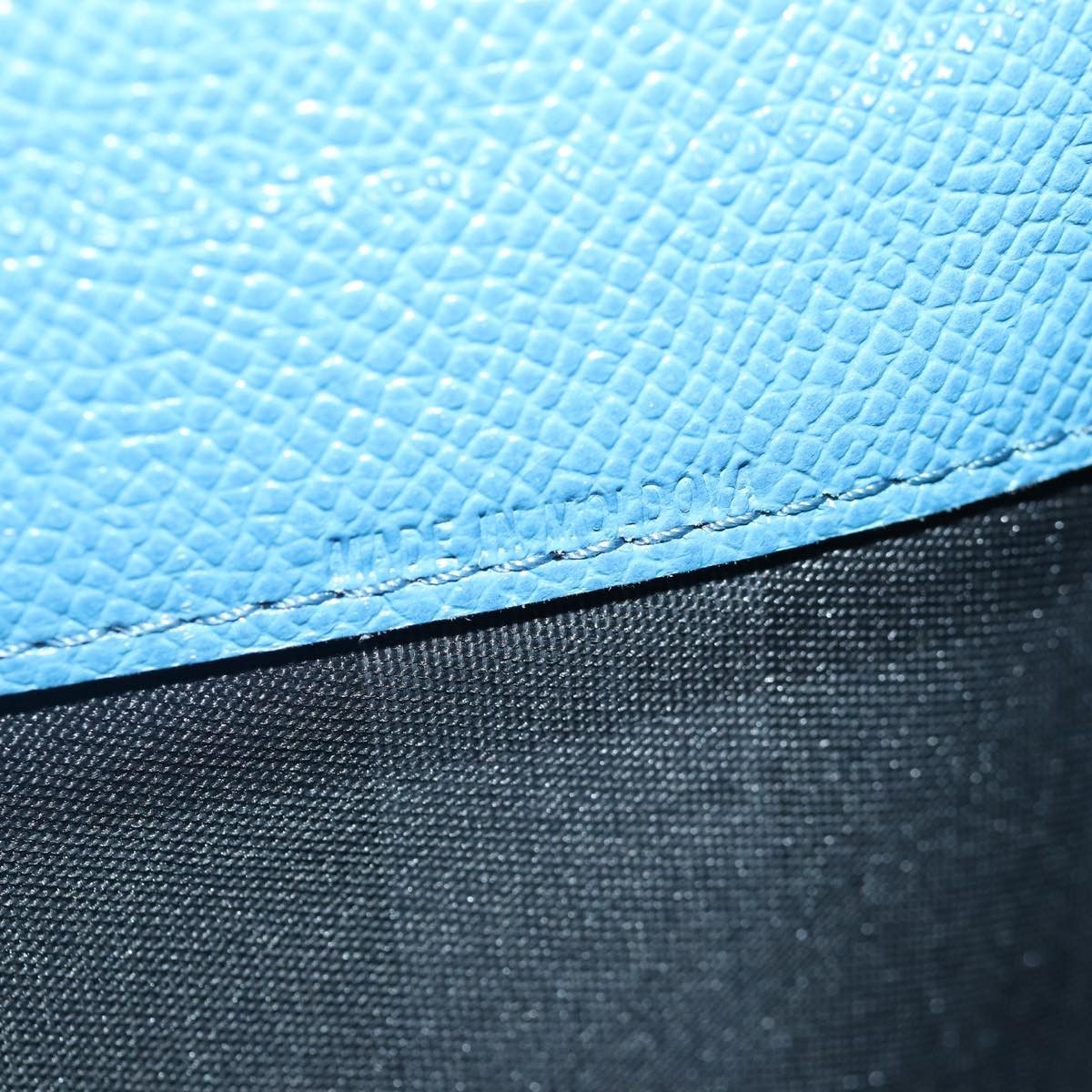 Burberry Blue Leather Clutch Bag (Pre-Owned) Size ONE SIZE - 18 Thumbnail